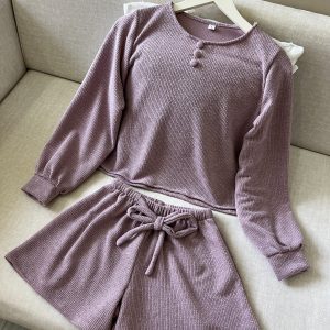 pyjama short rose